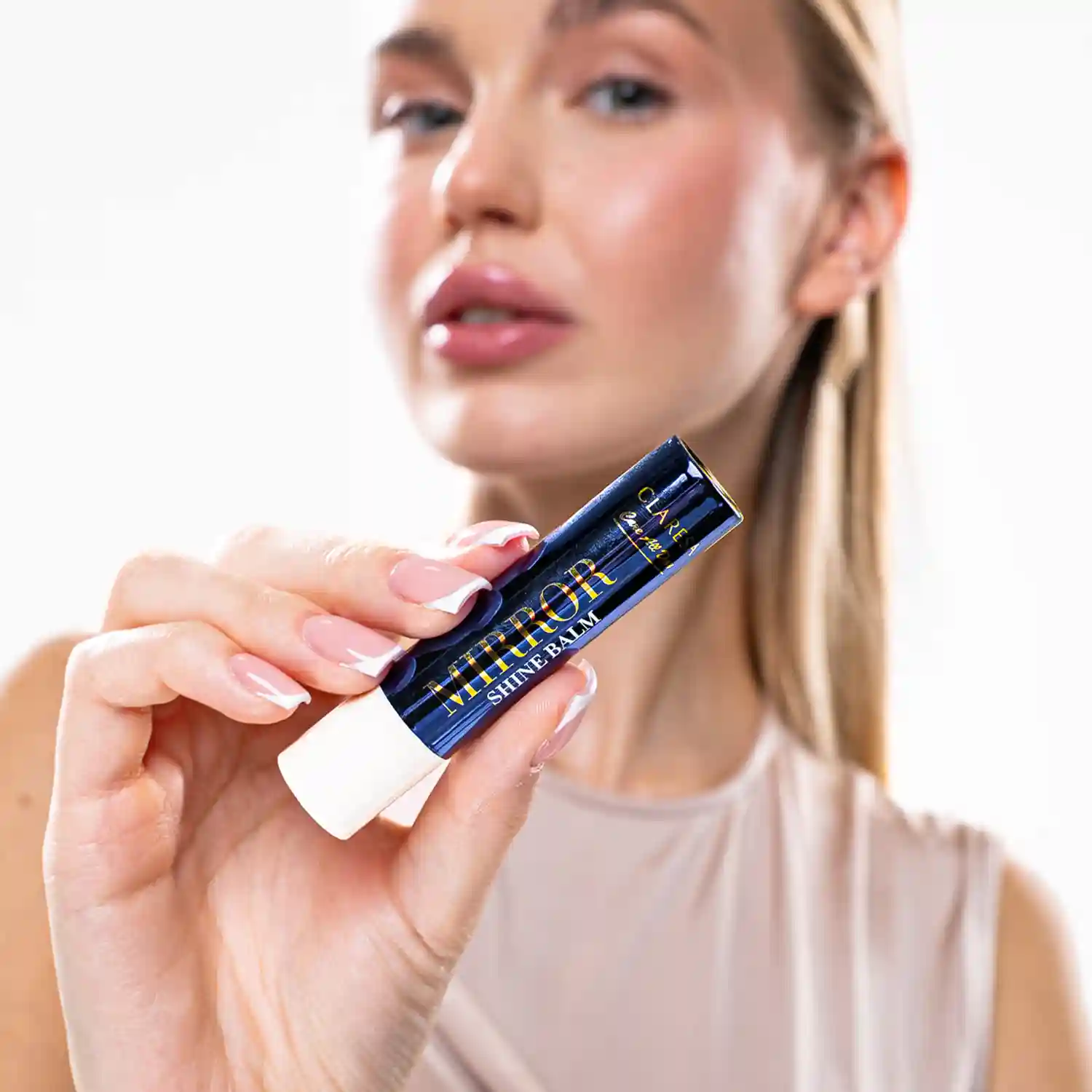 CLARESA - CARE ALL DAY - MIRROR SHINE BALM - PAINTED ROSE - immagine 4