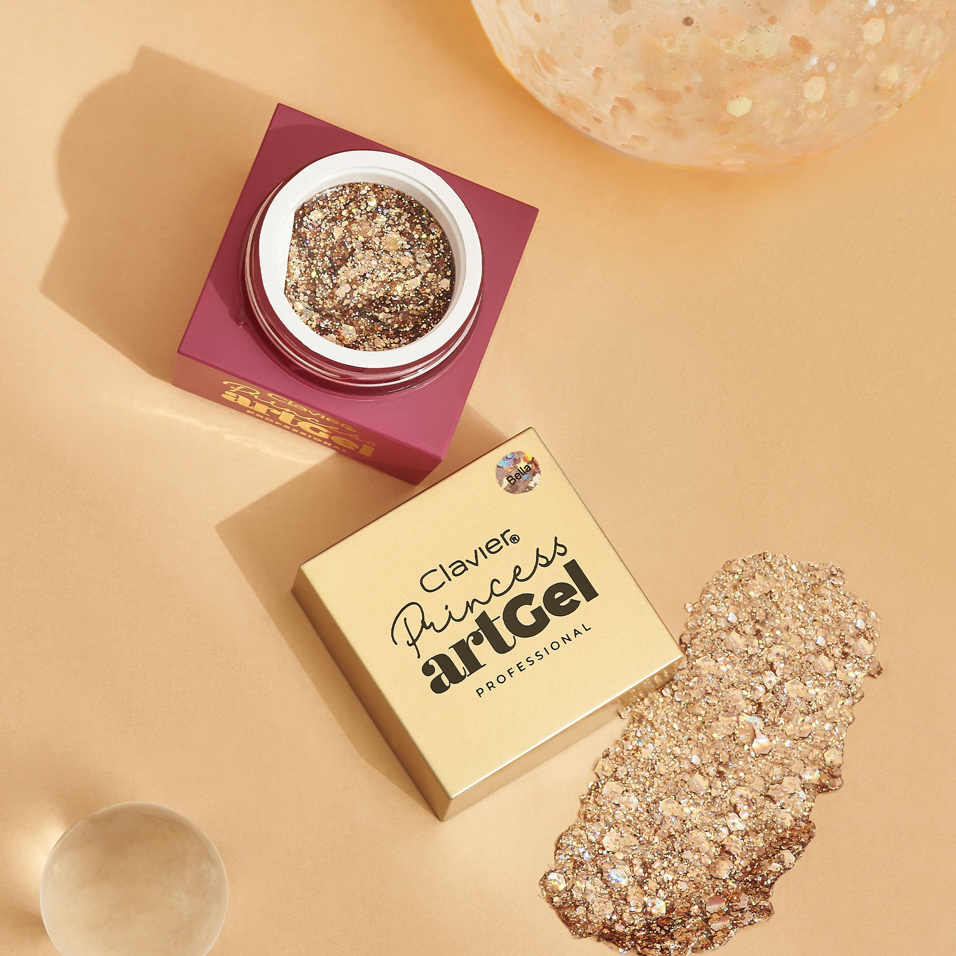 CLAVIER - PRINCESS ART GEL - BELLA - 5gr - immagine 3