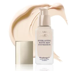 CLARESA - CARE ALL DAY - FONDOTINTA EVERLASTING MATTE - PORCELAIN