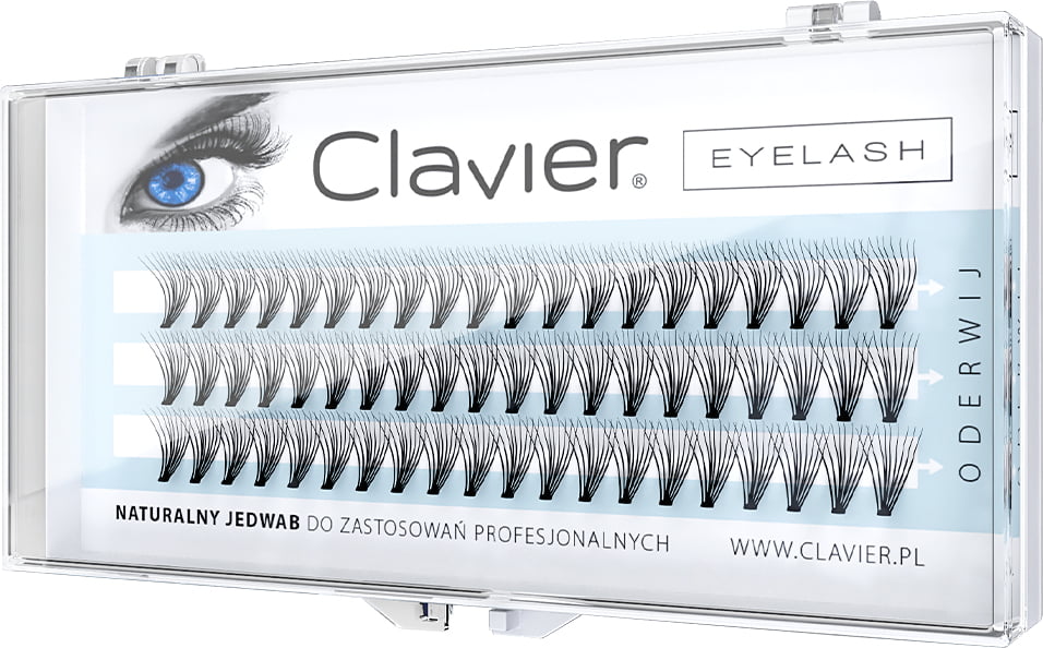 CLAVIER - CIGLIA A CIUFFETTI - CLASSIC - 15mm - immagine 2