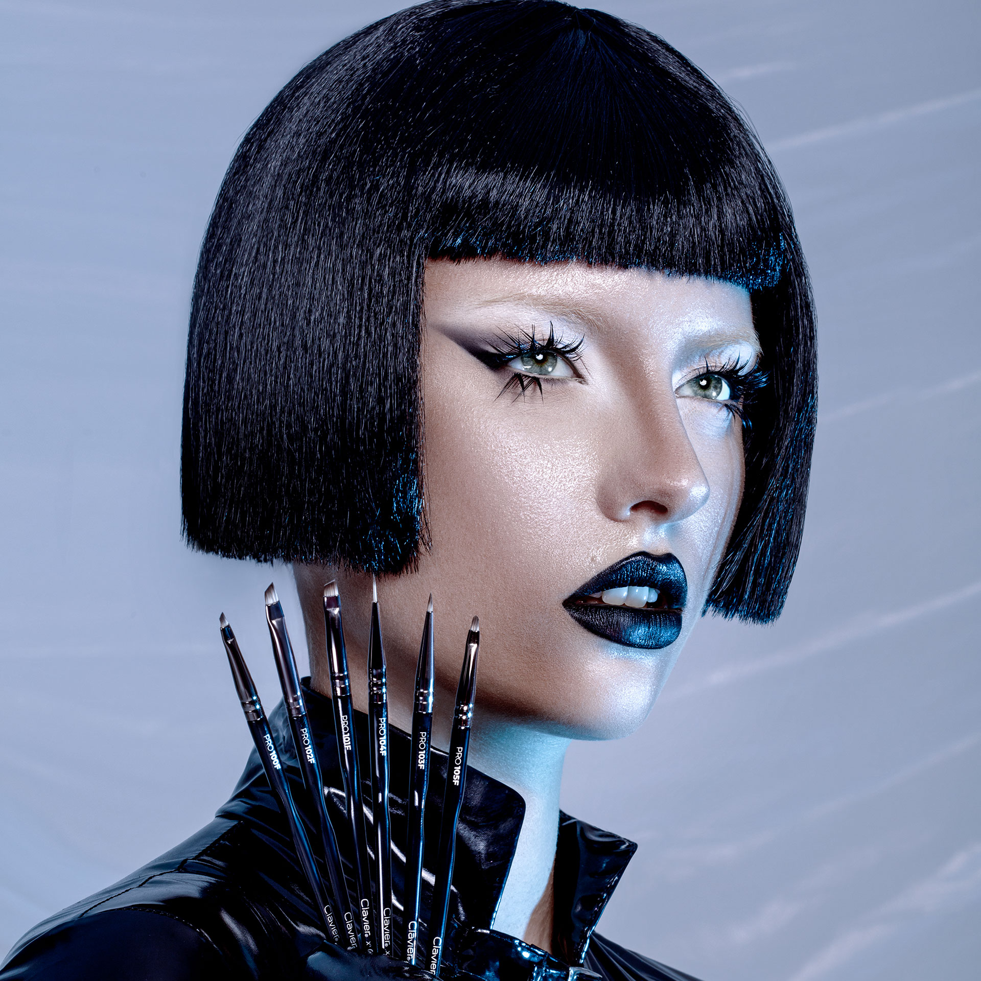 CLAVIER - SET PENNELLI - PRO SOLUTION - OMAR TURRINI - 6pcs - immagine 3