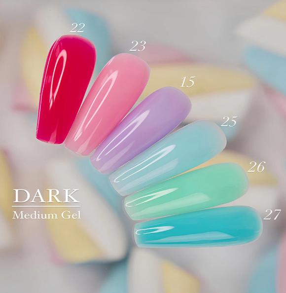 DARK - MEDIUM GEL n.15 - 15ml - immagine 2