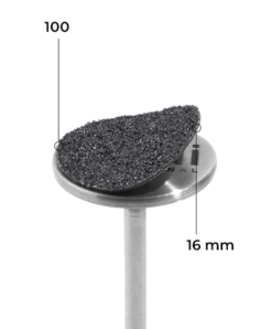 KODI PROFESSIONAL - PODODISC 16mm - GRANA 100 - 50pcs