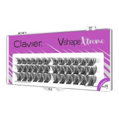 CLAVIER  CIGLIA A CIUFFETTI  VSHAPE XTREME  MIX 10/12/14mm