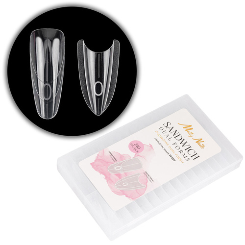 MOLLY NAILS - DUAL FORM SANDWICH - OVALE - 240pcs