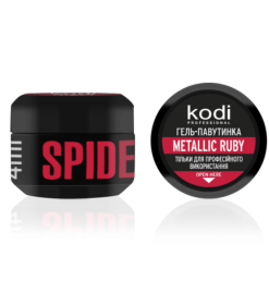 Alternative view of KODI - SPIDER GEL - METALLIC RUBY - 4ml