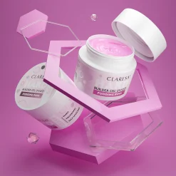 Alternative view of CLARESA - HARD & EASY BUILDER GEL - PUDDING PINK - 12gr