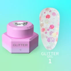 YOUARECUTE - GLITTER GEL n. 01 - 5ml (GEL DECORATIVO)