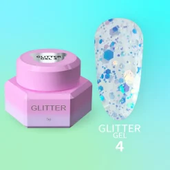YOUARECUTE - GLITTER GEL n. 04 - 5ml (GEL DECORATIVO)