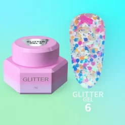 YOUARECUTE - GLITTER GEL n. 06 - 5ml (GEL DECORATIVO)