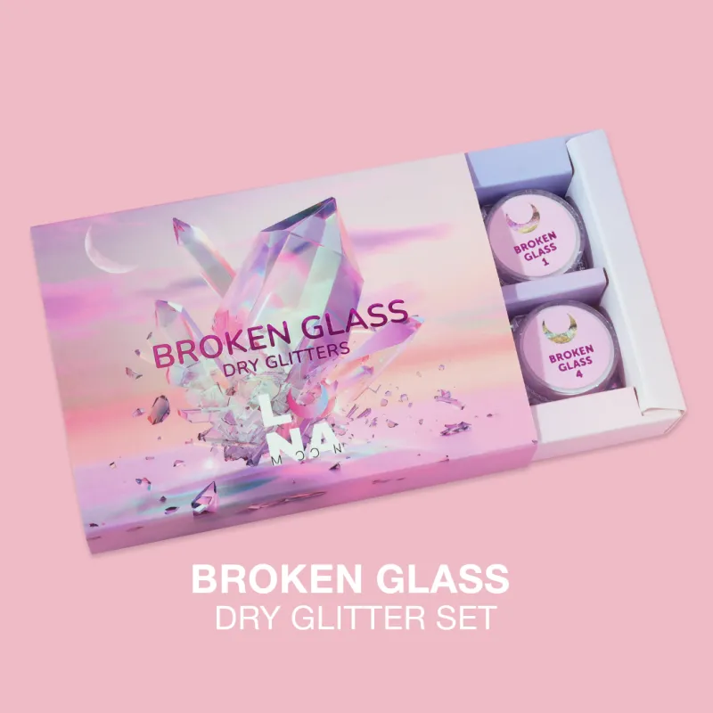 LUNAMOON - SET FLAKES - BROKEN GLASS - 6pcs