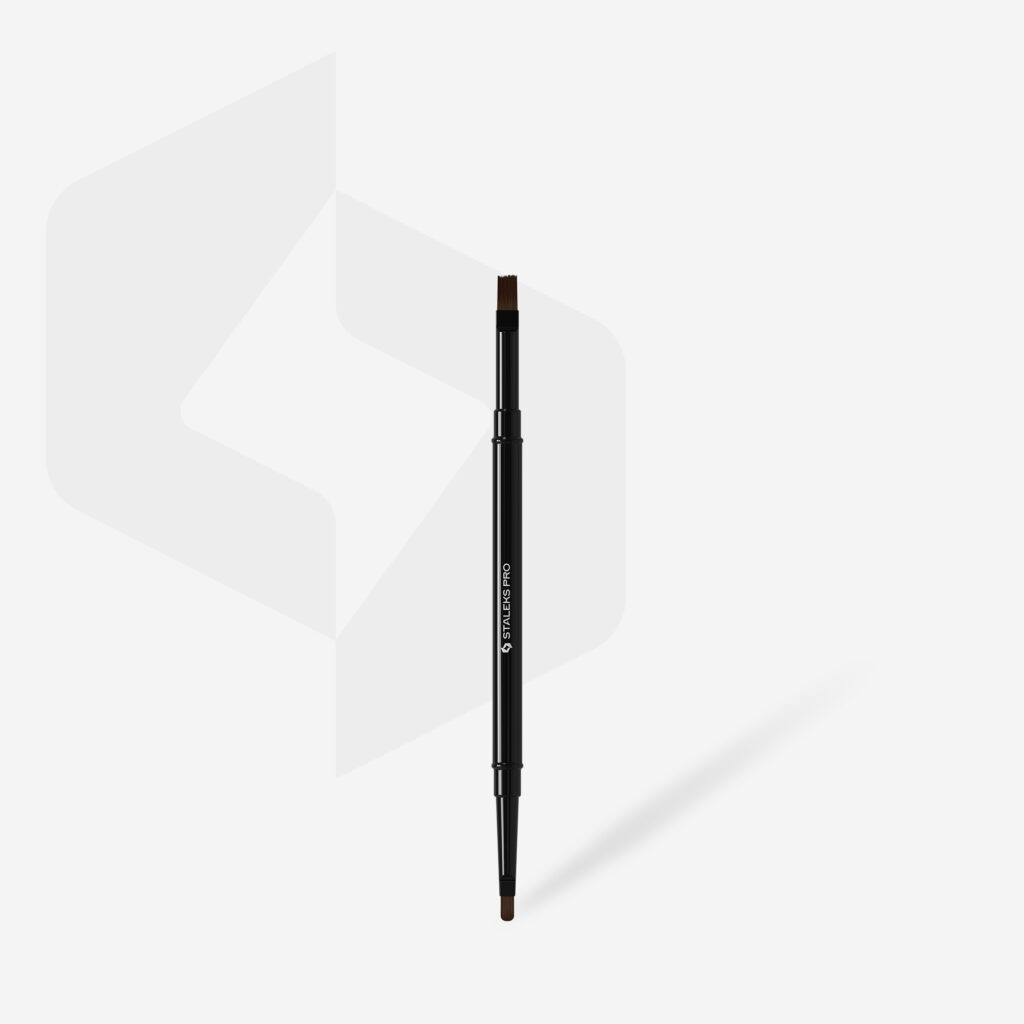 STALEKS - PENNELLO DOUBLE PER GEL - 7mm/10mm - immagine 2