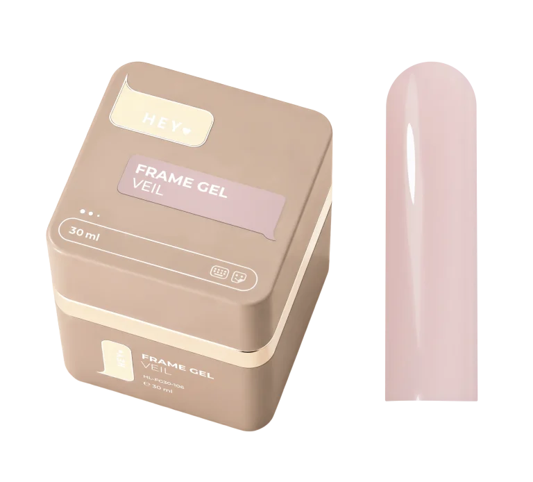HEY LOVE - FRAME GEL PUMP - VEIL - 30ml