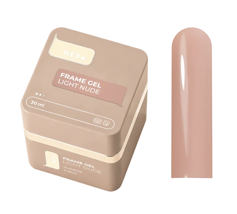 HEY LOVE - FRAME GEL PUMP - LIGHT NUDE - 30ml