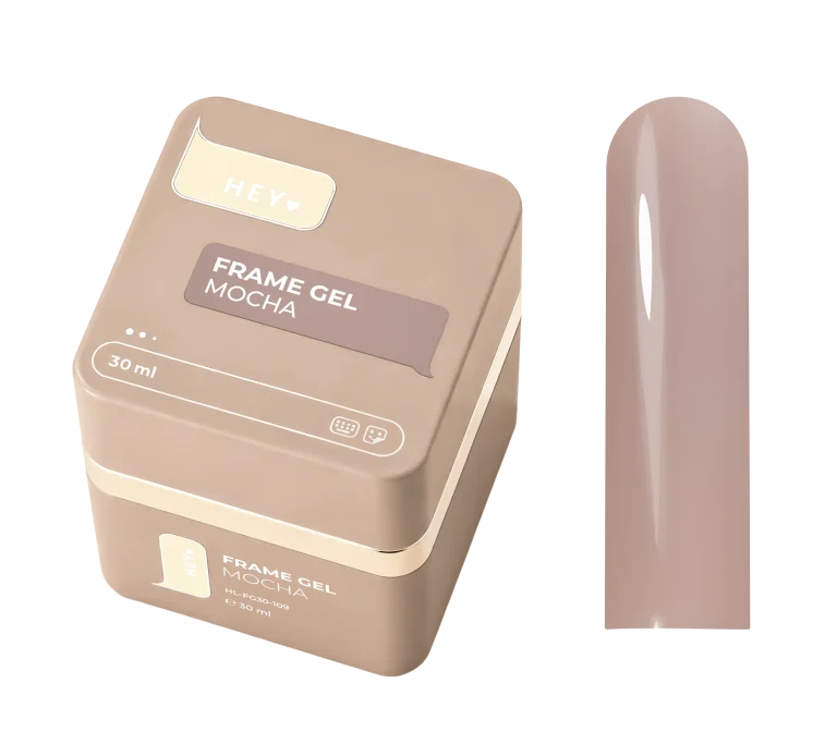 HEY LOVE - FRAME GEL PUMP - MOCHA - 30ml
