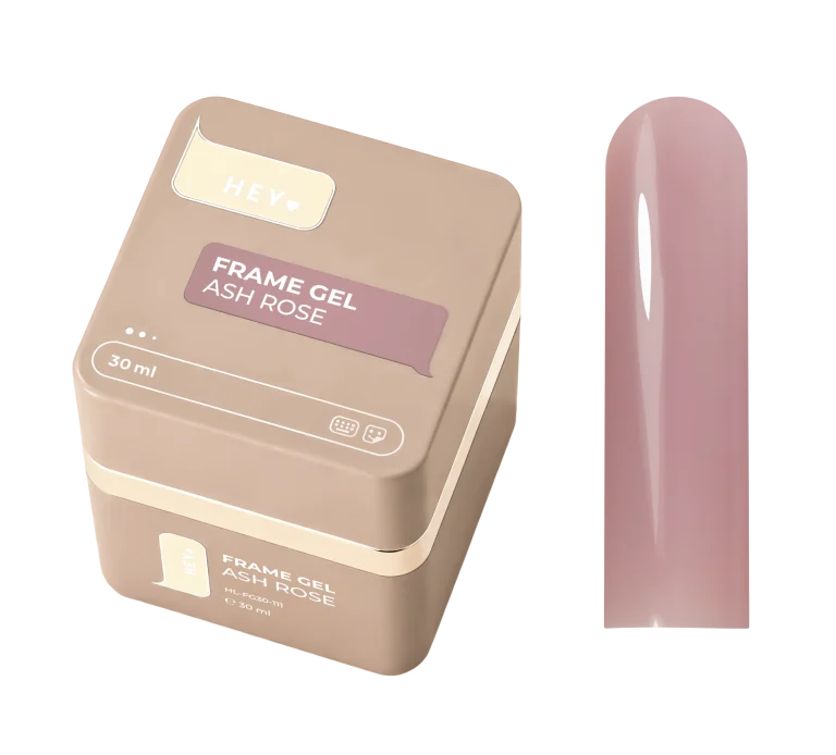 HEY LOVE - FRAME GEL PUMP - ASH ROSE - 30ml