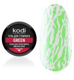 KODI - STAMPING GEL - GREEN - 4ml