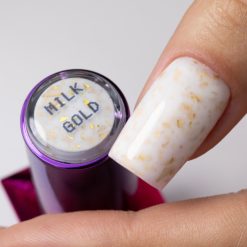Alternative view of Molly Lac - Rubber Base Flakes - Milk & Gold