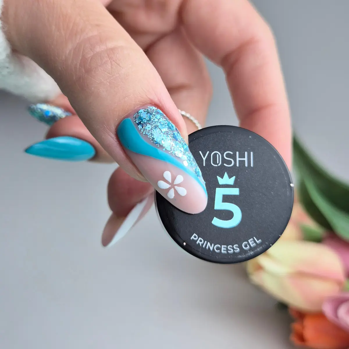 YOSHI - PRINCESS GEL n.05 - BLUE - 5gr - immagine 4
