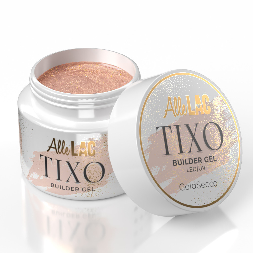 ALLELAC - TIXO BUILDER GEL - GOLD SECCO - 45gr