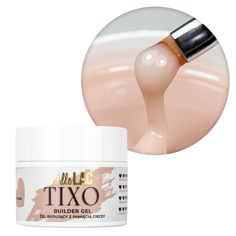 ALLELAC - TIXO BUILDER GEL - PRO LATTE - 45gr